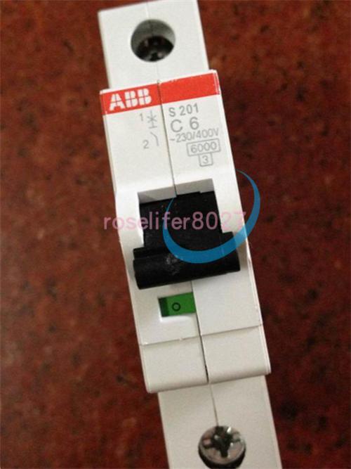 S201-C6 Miniature Circuit Breaker - 1P - C - 6 A