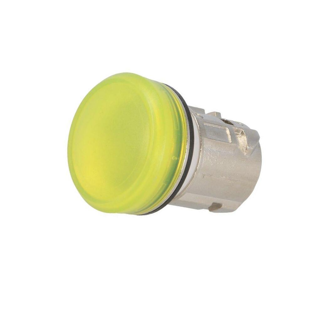 INDICATOR LIGHT, YELLOW, SMOOTH LENS