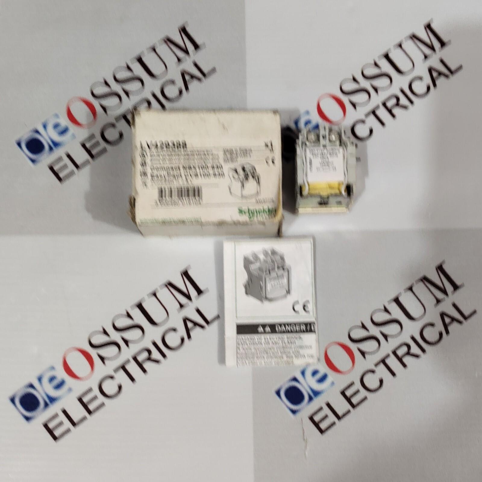 Shunt trip release MX, ComPacT NSX, 380/415VAC 50/60Hz, 440/480VAC 60Hz, screwless spring terminal connections