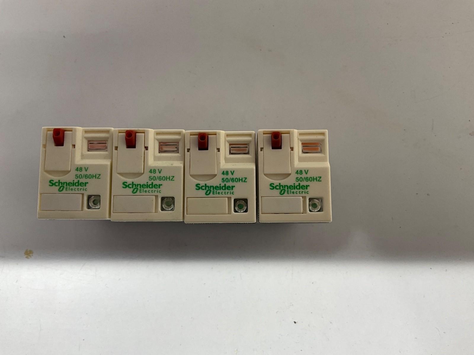 miniature plug in relay, Harmony Electromechanical Relays, 6A, 4CO, with LED, lockable test but to n, 48V AC