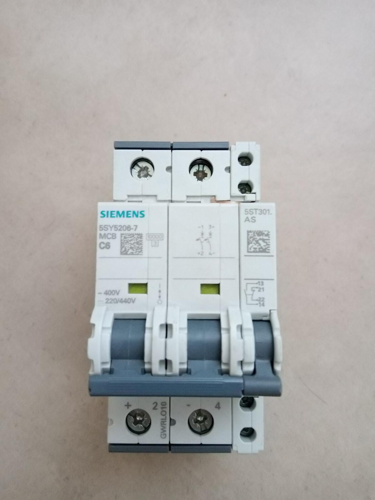 SUP PTOR 5SY5 2P IEC 400V 6A 10K C-TRIP