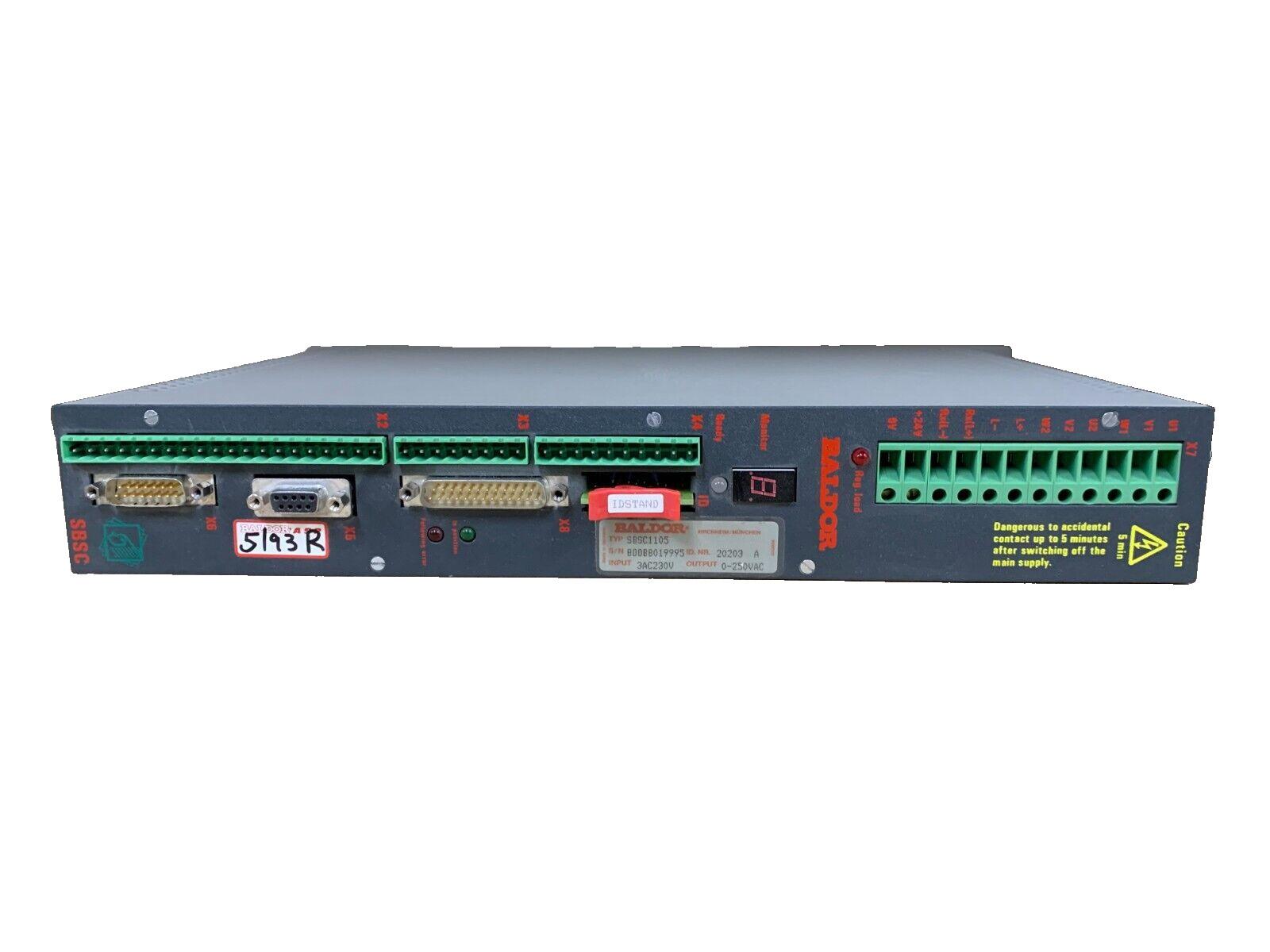 SBSC1105 AC Servo Drive, 230VAC, 5A/AC0-250V PARTS ONLY*