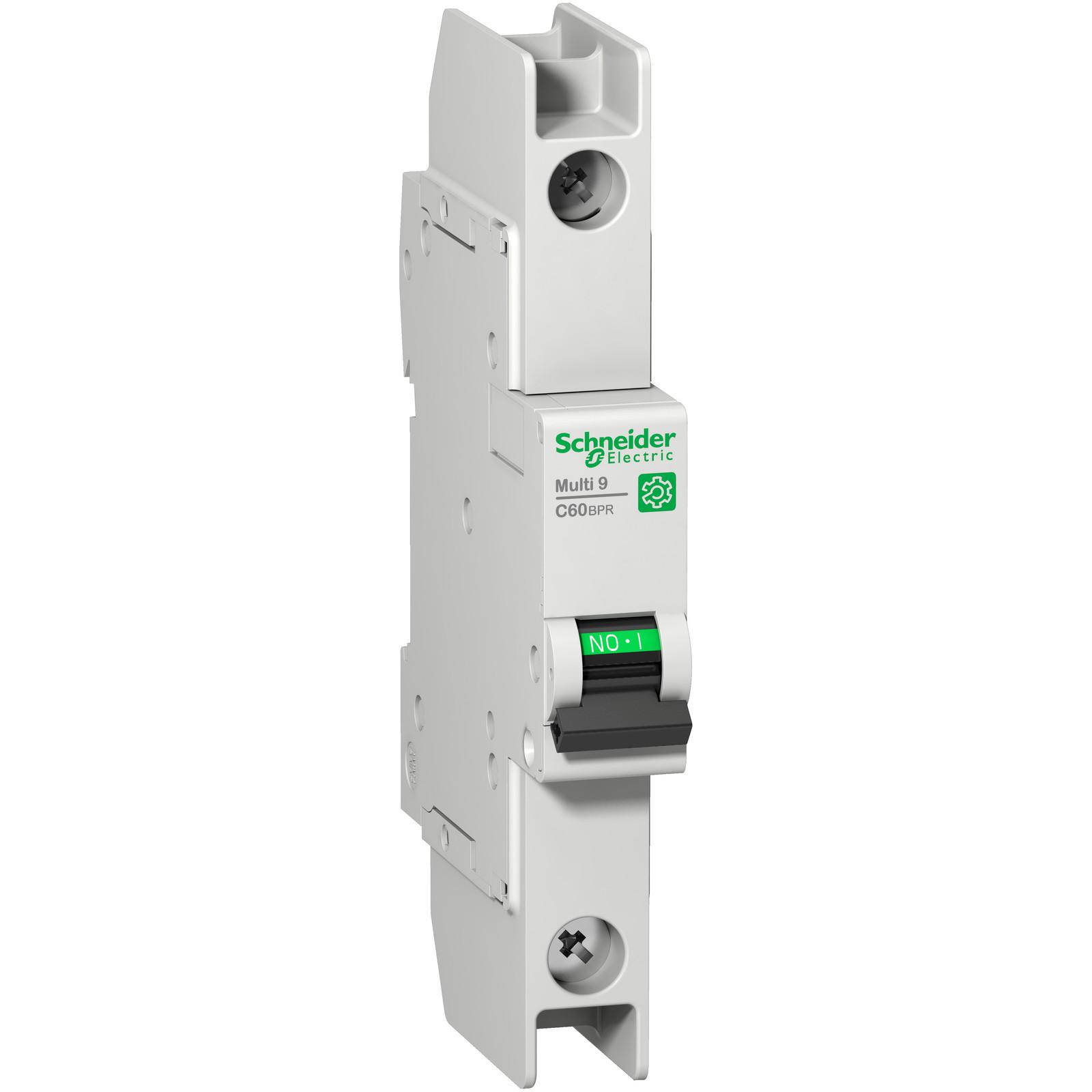 Miniature circuit breaker (MCB), Multi9 C60BPR, 1P, 45A, C curve, 10kA (UL489), 10kA (IEC/EN 60947-2)