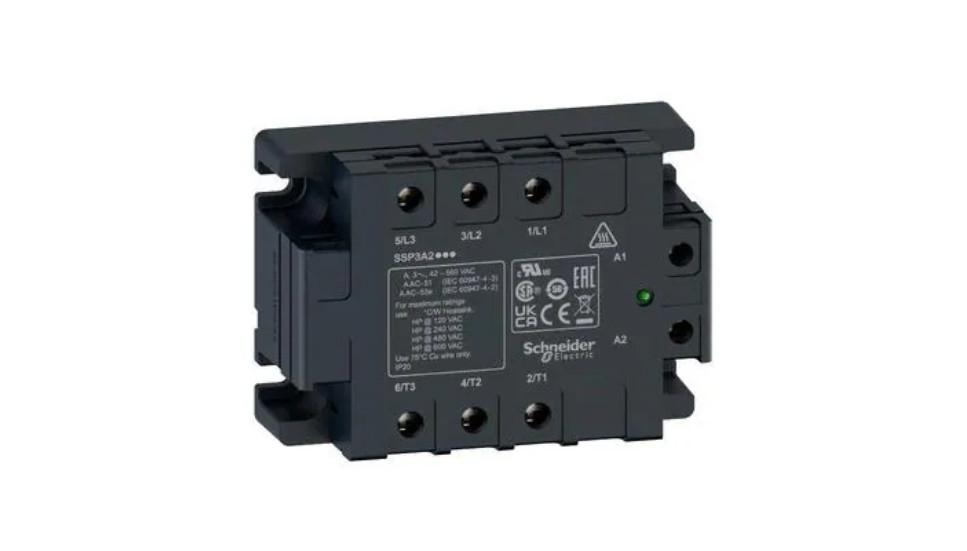 Solid state relay, Harmony, 50A, panel mount, random switching, thermal pad, input 4…32V DC, output 48…530V AC