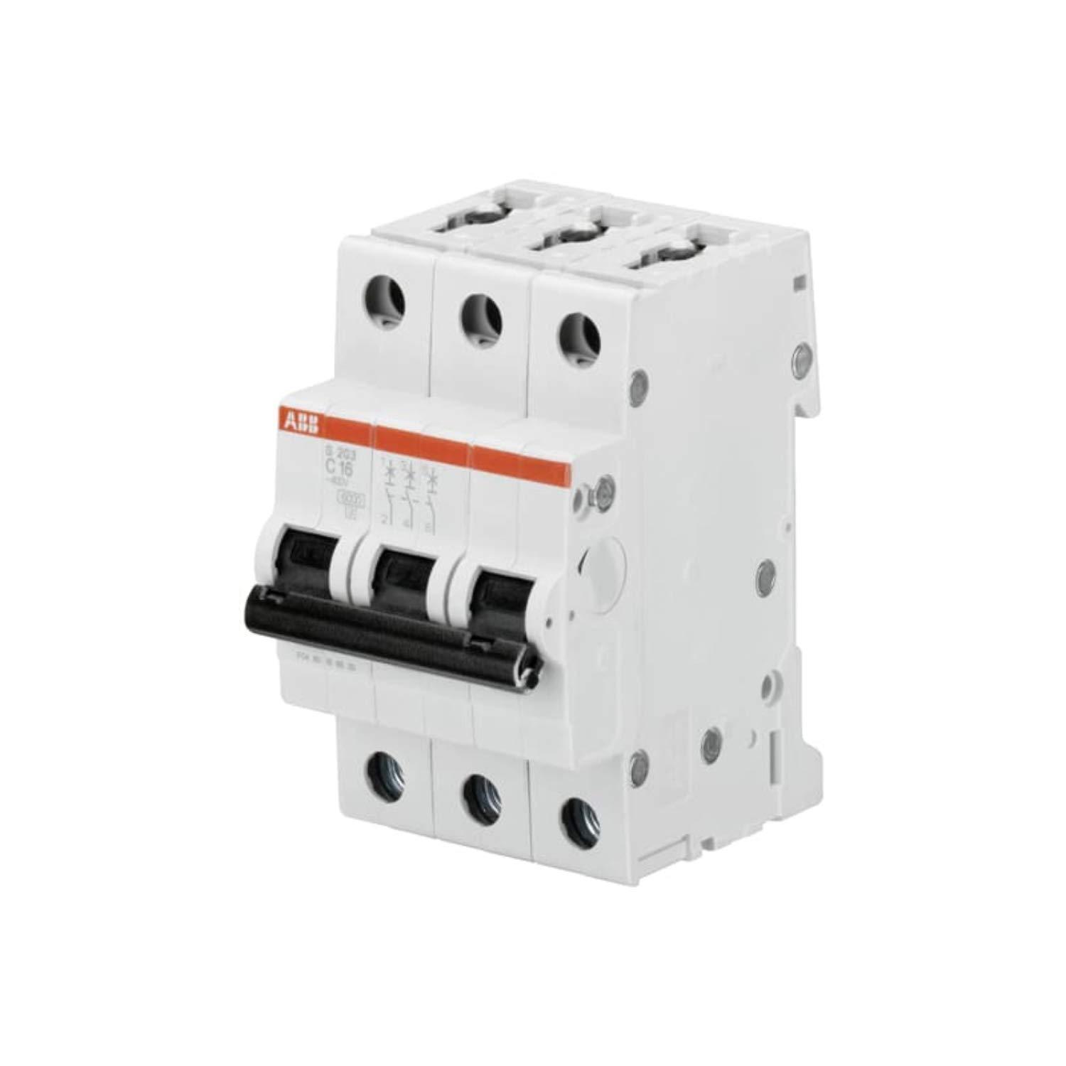S203-C16 Miniature Circuit Breaker - 3P - C - 16 A