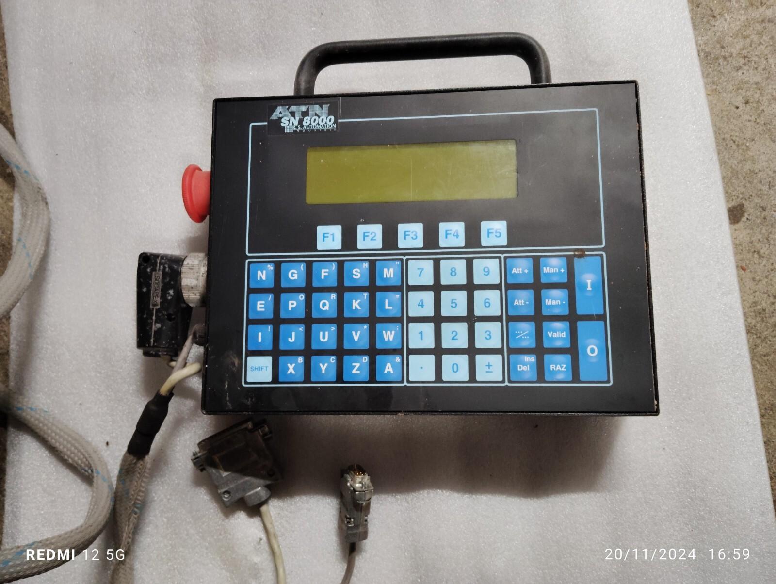 Pupitre de commande SN-8000 RS Automation