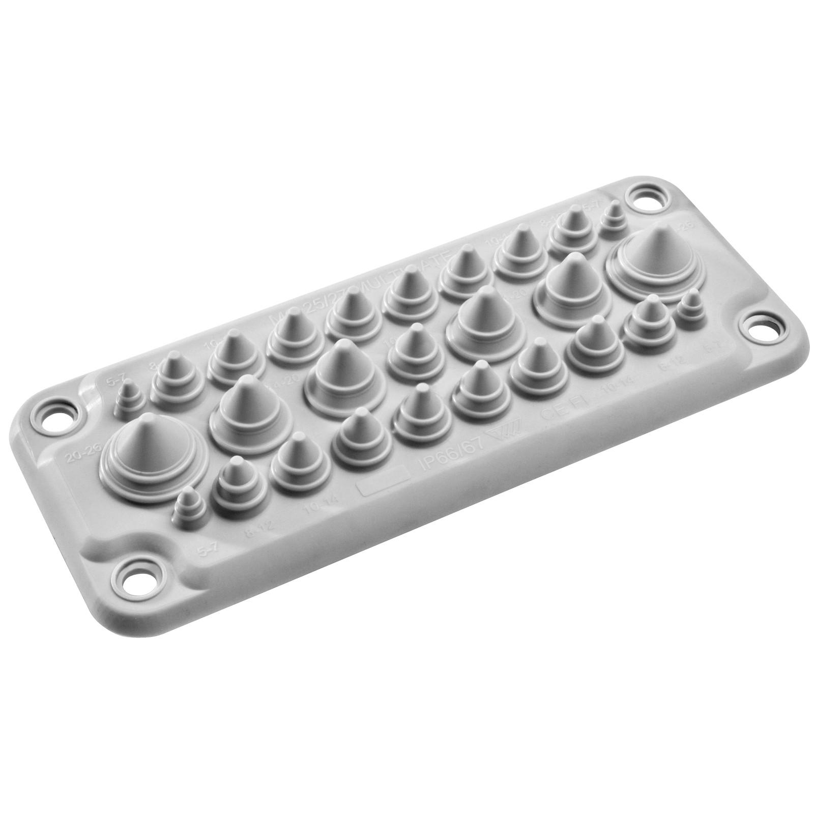 Cable entry membrane, PanelSeT, Spacial, type FL21 with 27 entrances IP66