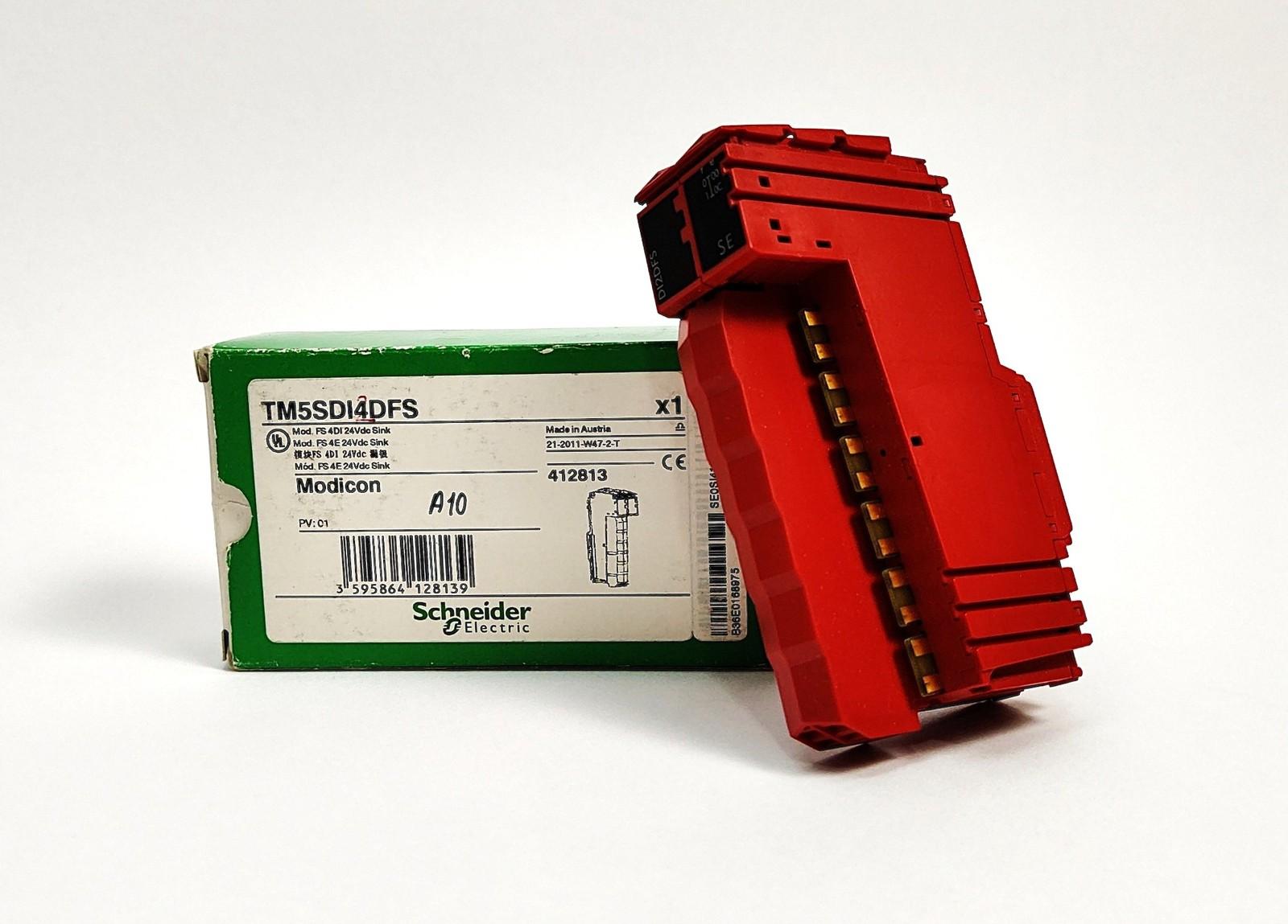 Safety dc discrete input module, Modicon TM5, digital 2I, 24V sink
