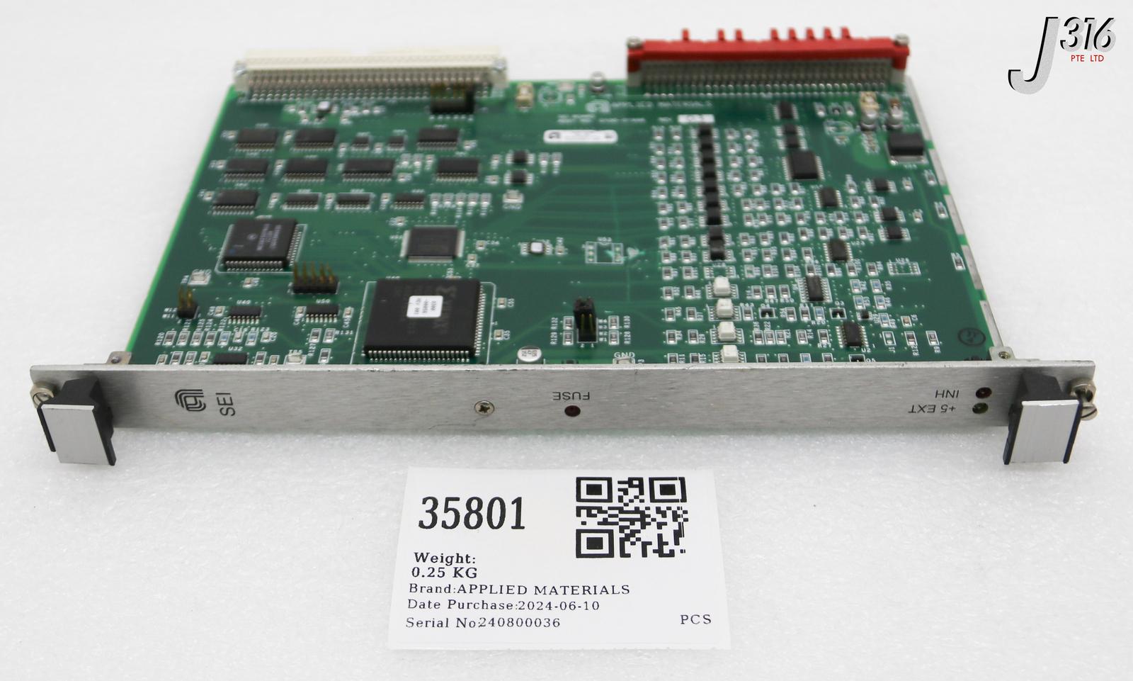 35801 ASSY SEI BOARD PARTS) 0100-01996