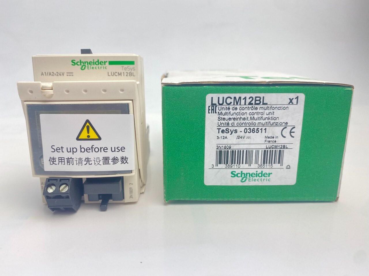 Multifunction control unit, TeSys Ultra, 3A to 12A, 1P/3P motors, protection & diagnostic, class 5-30, coil 24VDC