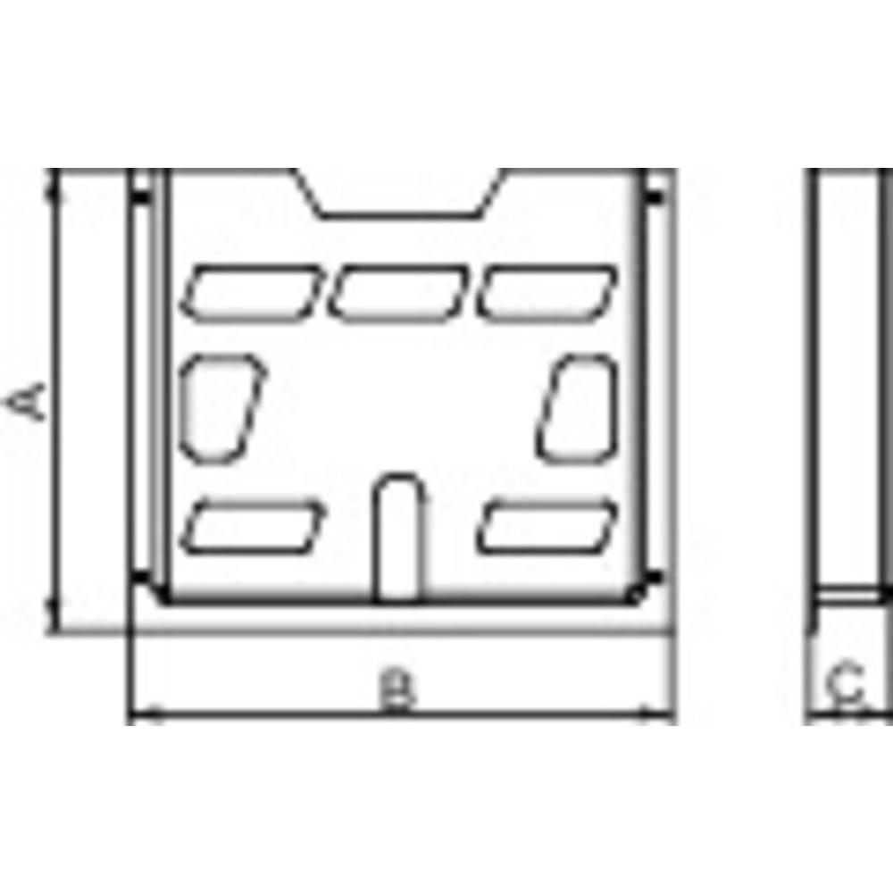A3 plastic document pocket - 285x476x35 mm