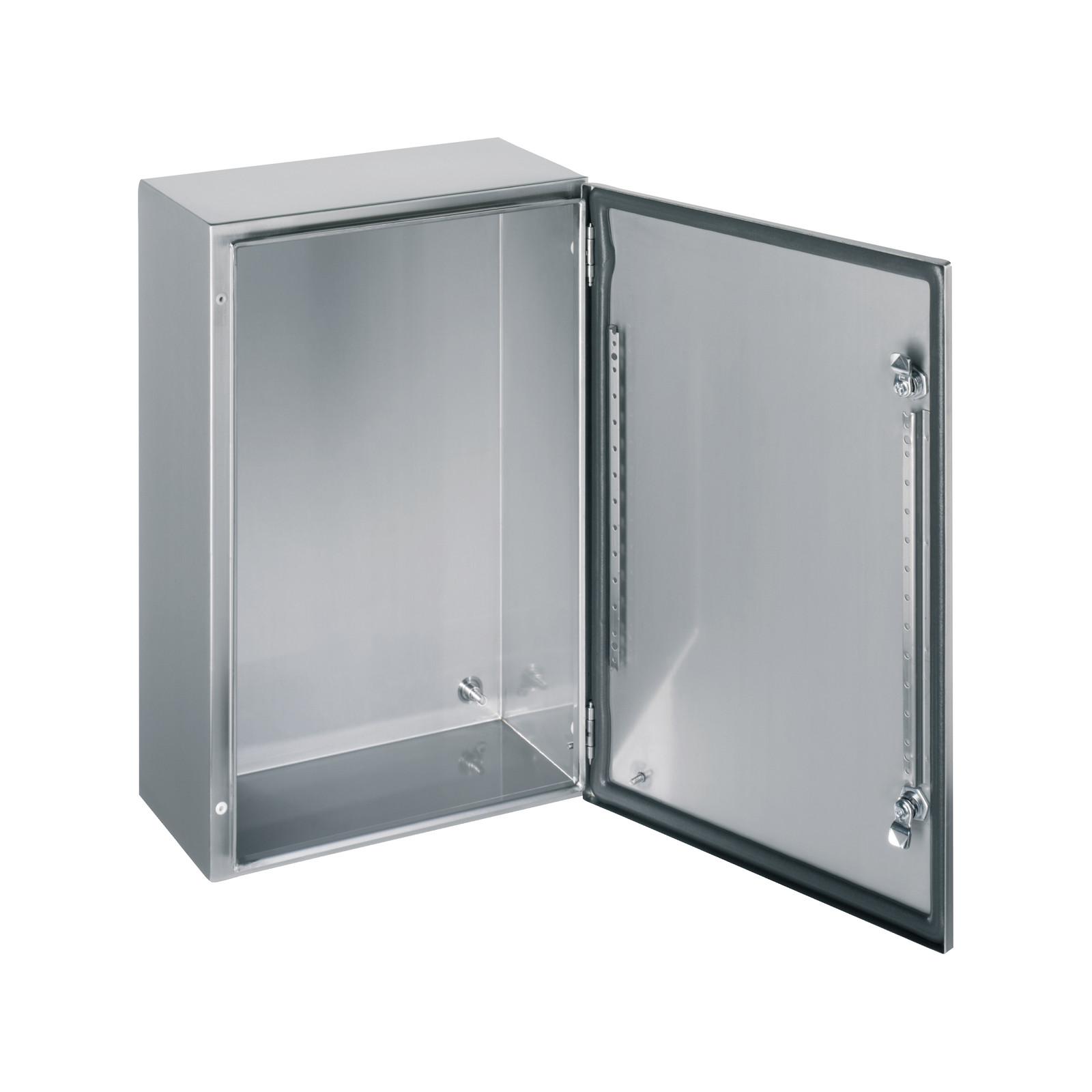 Wall mounted enclosure, Spacial S3X, stainless steel 316L, plain door, 300x250x150mm, IP66
