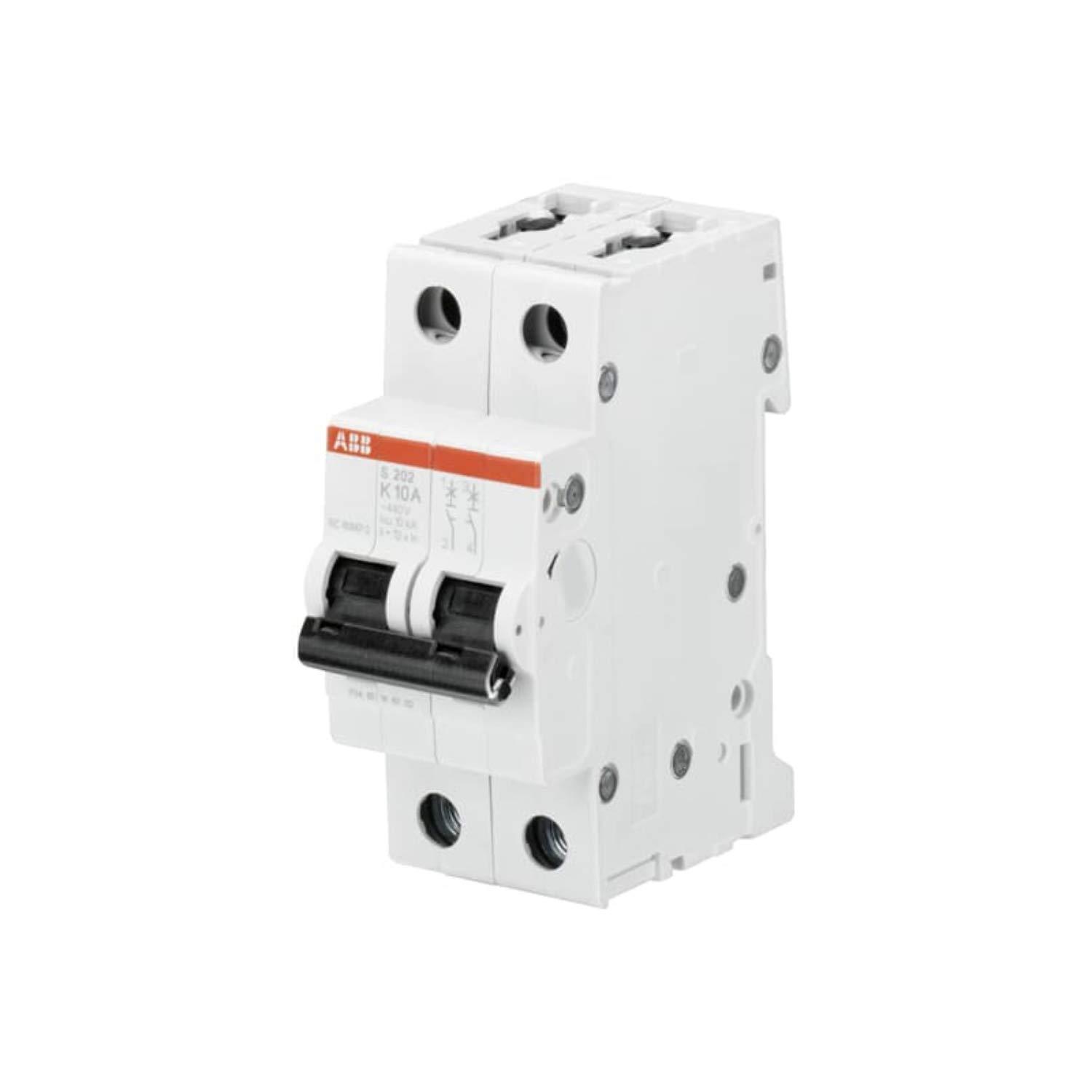 S202-K2 Miniature Circuit Breaker - 2P - K - 2 A