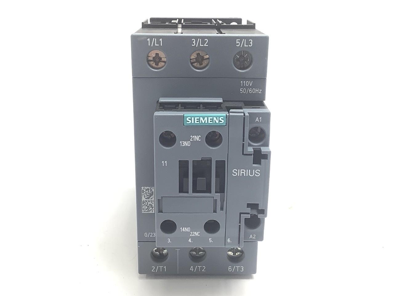 CONTACTOR S2 40A 110VAC SCREW 1NO/1NC
