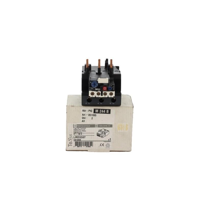TeSys Deca, thermal overload relay, 37 to 50 A, class 10A, for LC1D80 and LC1D95