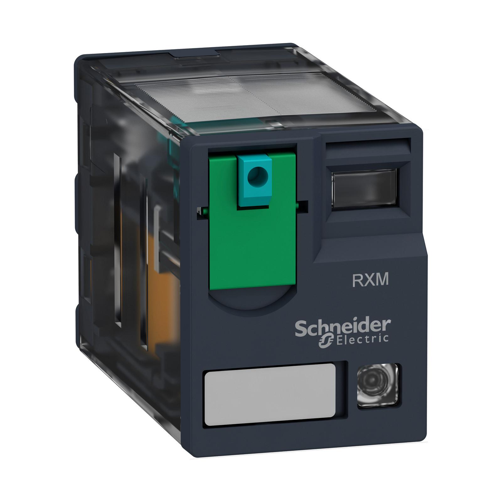 miniature plug in relay, Harmony Electromechanical Relays, 12A, 2CO, with LED, lockable test but to n, 120V DC