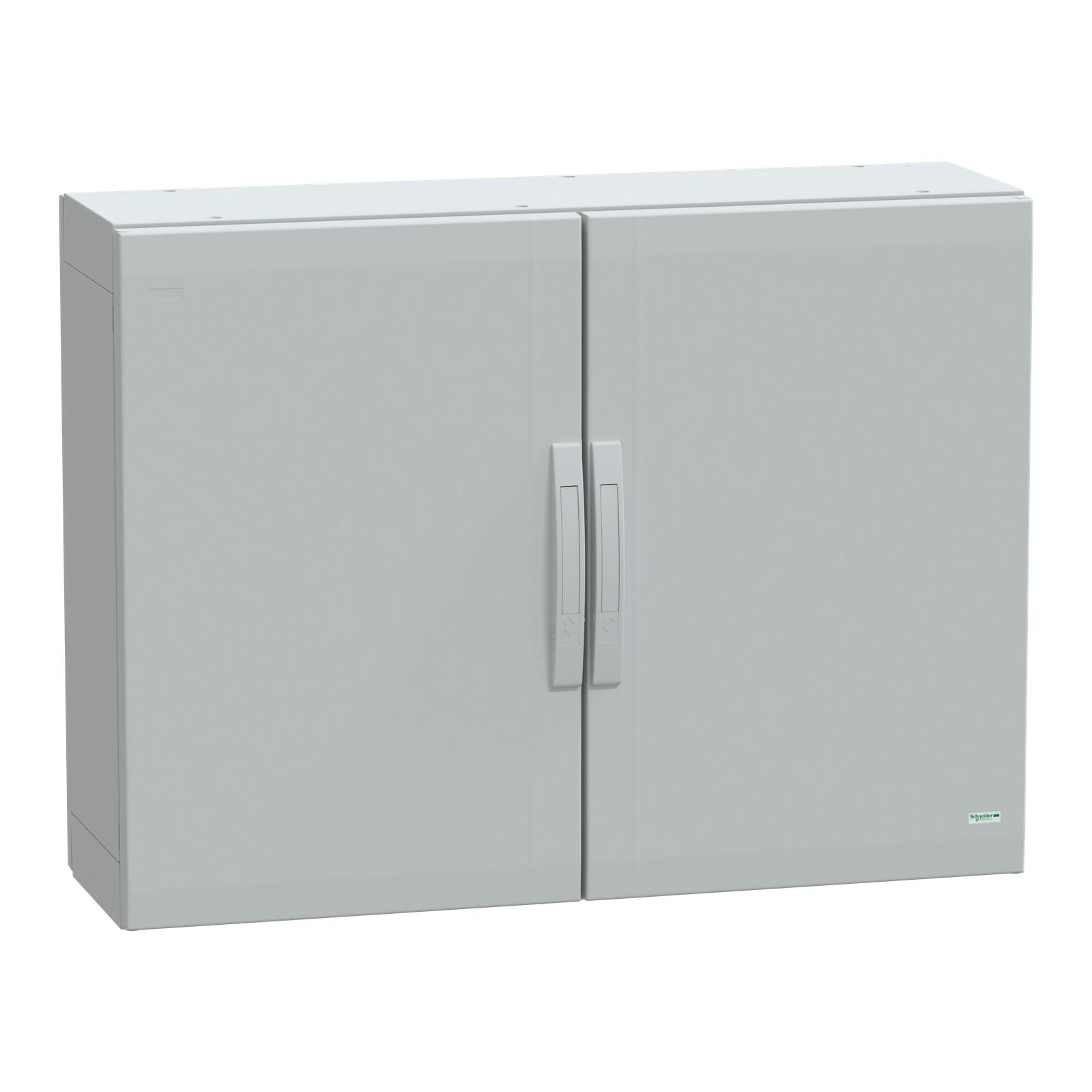Floor standing polyester enclosure, Thalassa PLA, plain door, completely sealed, 750x1000x320mm, IP65, IK10