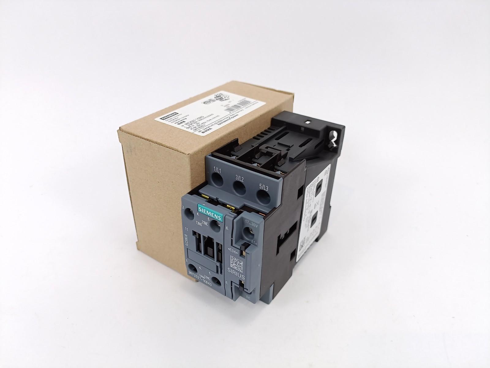 CONTACTOR S0 32A 24VDC 1NO/1NC SCRW