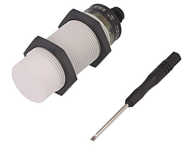 Telemecanique Capacitive proximity sensors XT, cylindrical M30, plastic, Sn 15 mm, 12...24 V DC