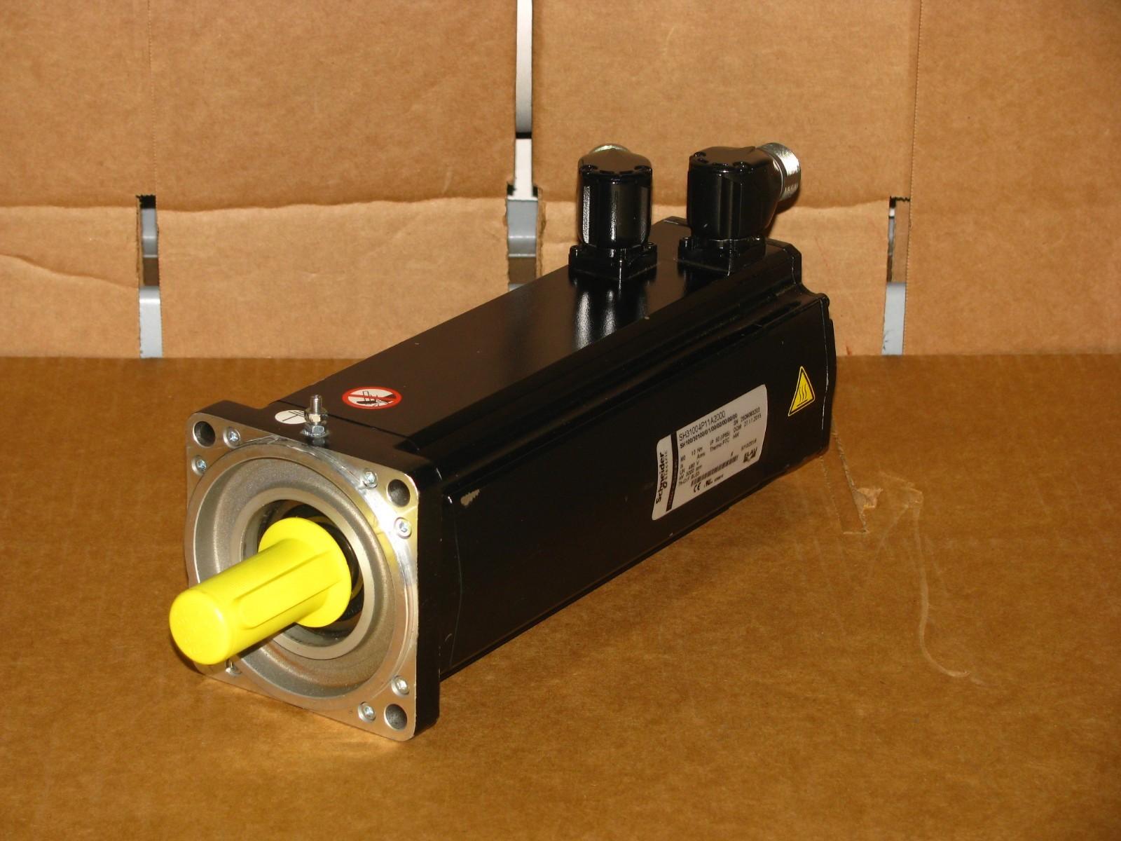 servo motor SH3 100 10Nm,key,single,nobrake,90°conn.IP54/IP65,6k RPM