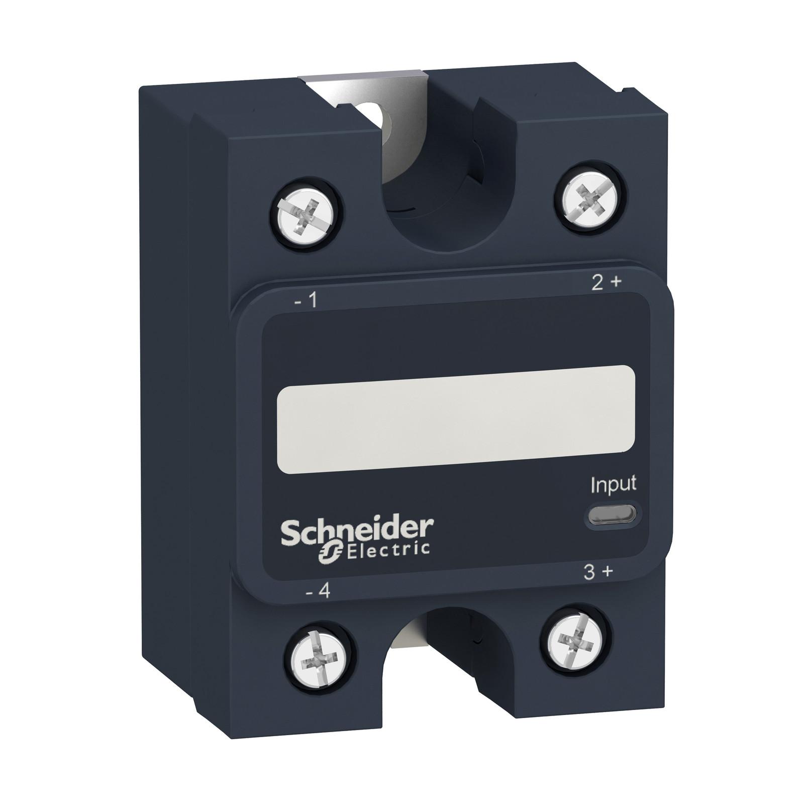 single phase relay, Harmony Solid State Relays, 40A, panel mount, DC switching, thermal pad, input 3.5 to 32V DC, output 1 to 150V DC