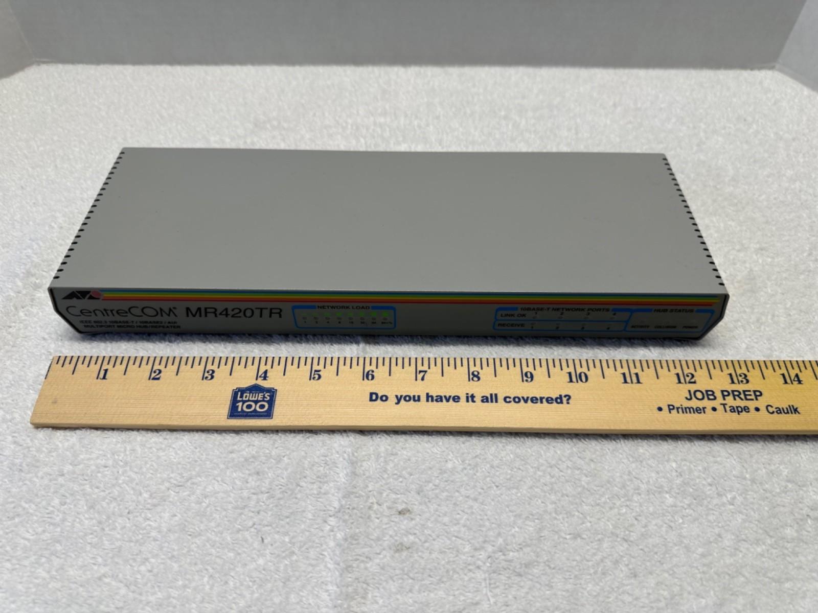 CentreCOM AT-MR420TR 10BASE-T Multiport Micro Hub Repeater Ethernet Allied