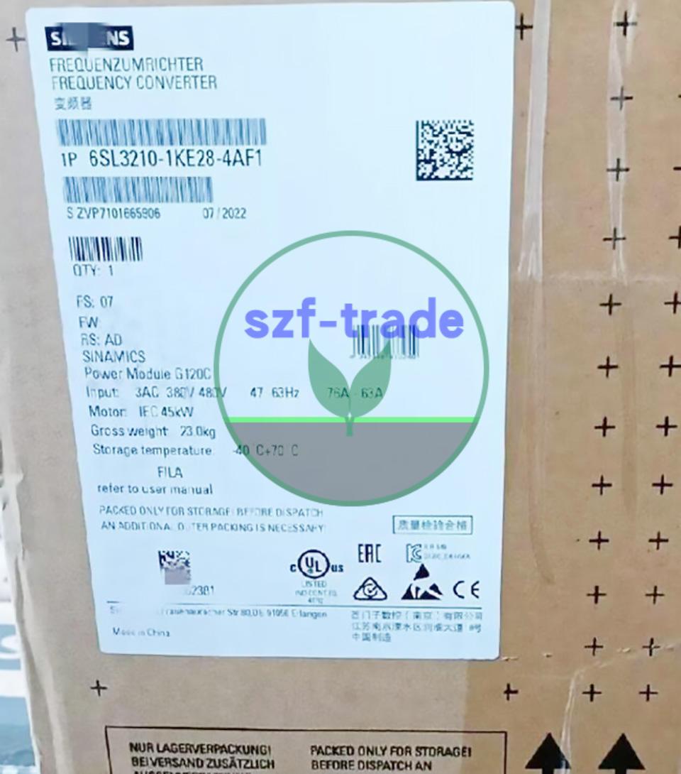 SINAMICS G120C PN 45.0KW FILA