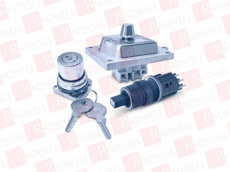 KEY SW, 3POS, MTND/MOM, KEY REMOVE CENTER