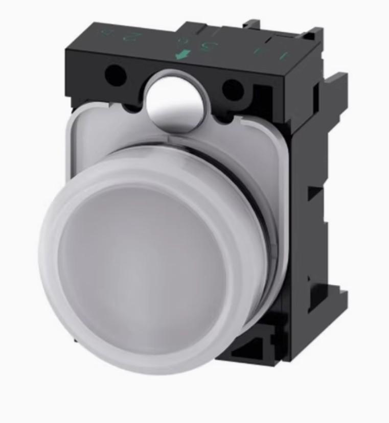 INDICATOR LIGHT, LED WHITE, 110V AC