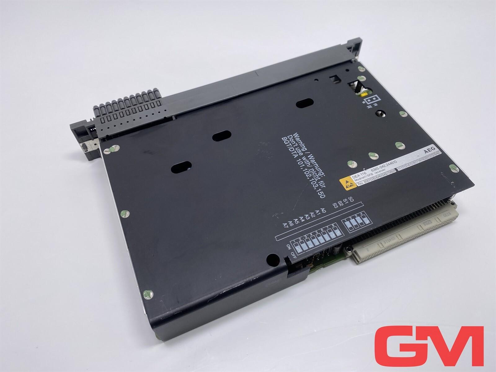 Récepteur DEA 116 Modnet1/SFB RECEIVER 6365-042.244610 Rev. 10