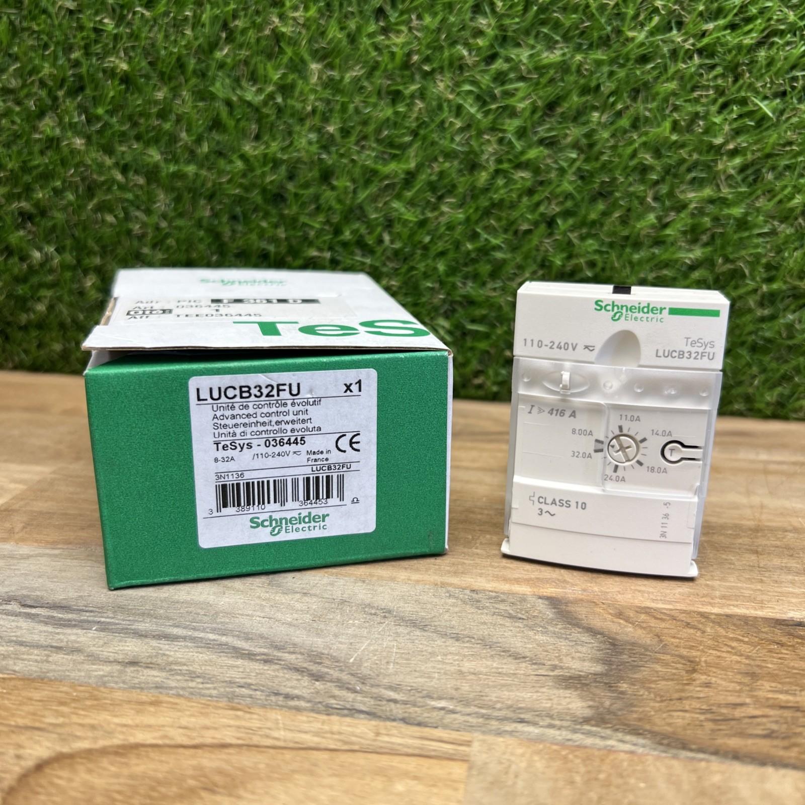 Advanced control unit, TeSys Ultra, 8A to 32A, 3P motors, protection & diagnostic, class 10, coil 110-240VAC/DC