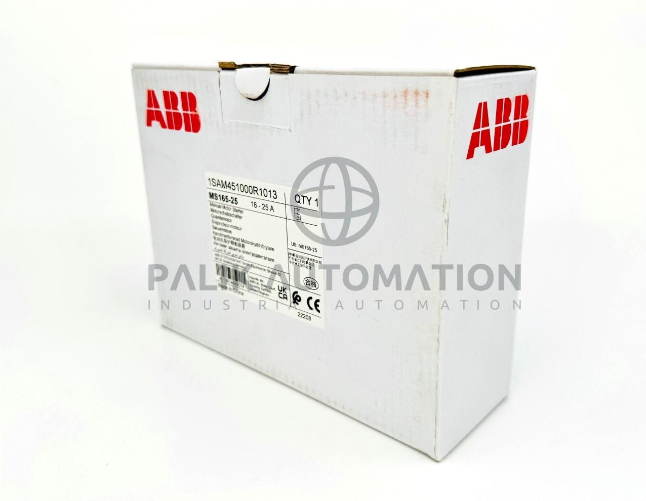 MS165-25 Manual Motor Starter 18 ... 25 A