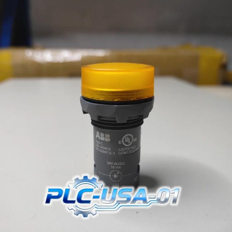 PILOT LIGHT CL2 YELLOW 24V AC/DC