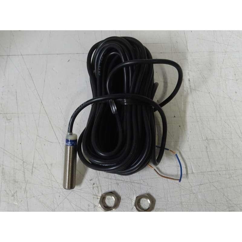 Inductive proximity sensors XS, inductive sensor XS6 M12, L54mm, brass, Sn4mm, 24...240VAC/DC, cable 10 m