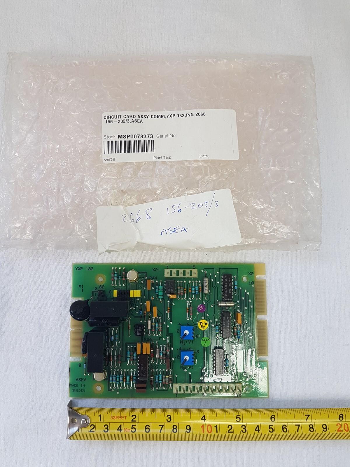 YXP-132 Sequential Control Unit Board 2668 156-205/3 4890024-SU/3