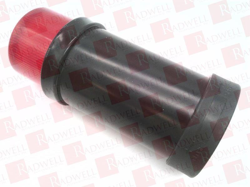 Indicator bank, Harmony XVB, illuminated unit, plastic, red, 70mm, integral flash discharge tube, 10joule, 24V AC/DC