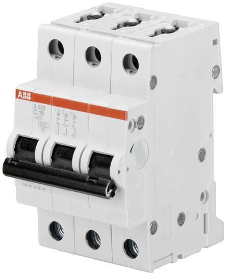 S203-C63 Miniature Circuit Breaker - 3P - C - 63 A