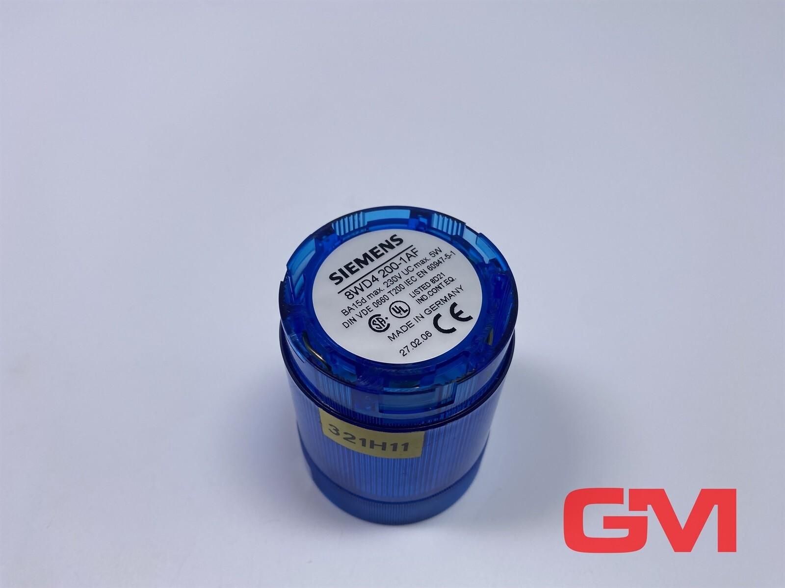 50MM, BLUE, STEADY, W/O BULB, IP54