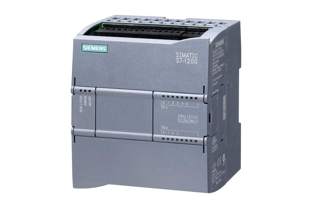 CPU 1211C, DC/DC/RELAY, 6DI/4DO/2AI