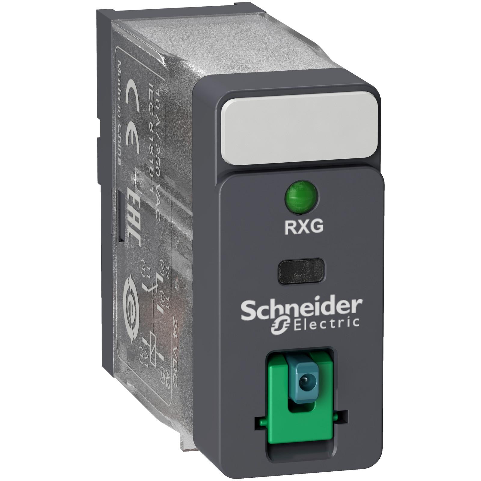 interface plug in relay, Harmony Electromechanical Relays, 10A, 1CO, with LED, lockable test but to n, 12V DC