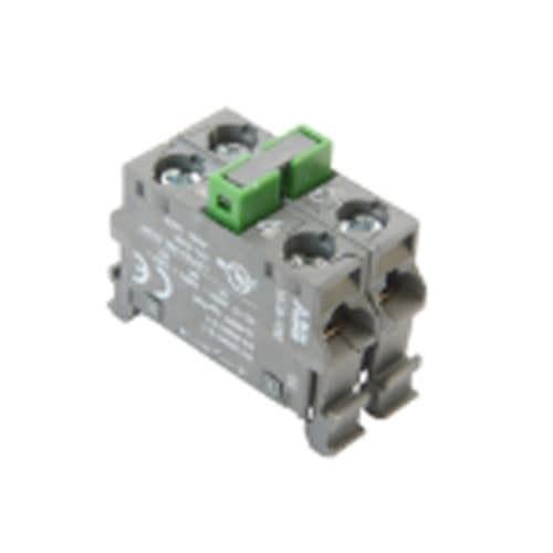 2NO BASE MOUNTED DOUBLE BLOCK