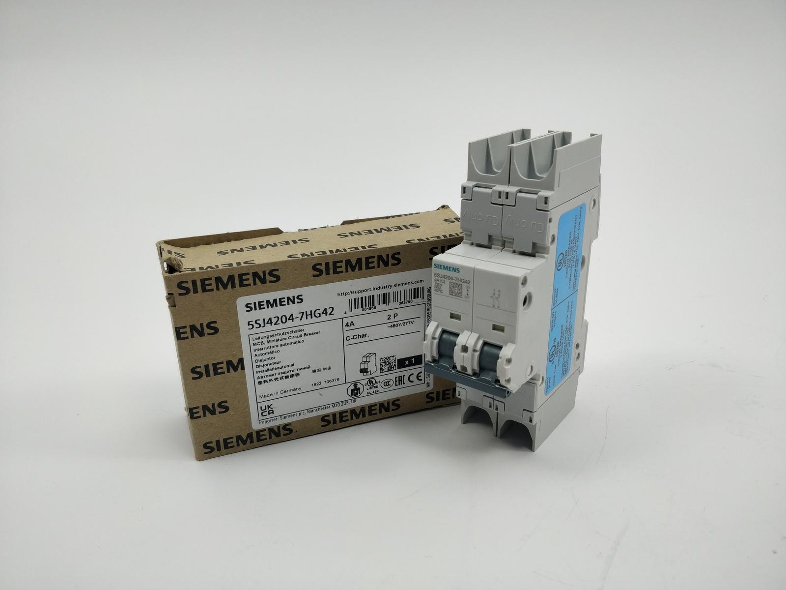 MCB 5SJ4 2P 480/277 4A 10K C-TRIP