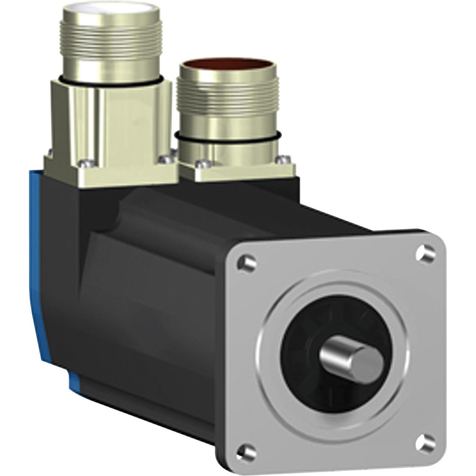 AC servo motor BSH, Lexium 05, 1.3N.m, 3000rpm, keyed shaft, with brake, IP50
