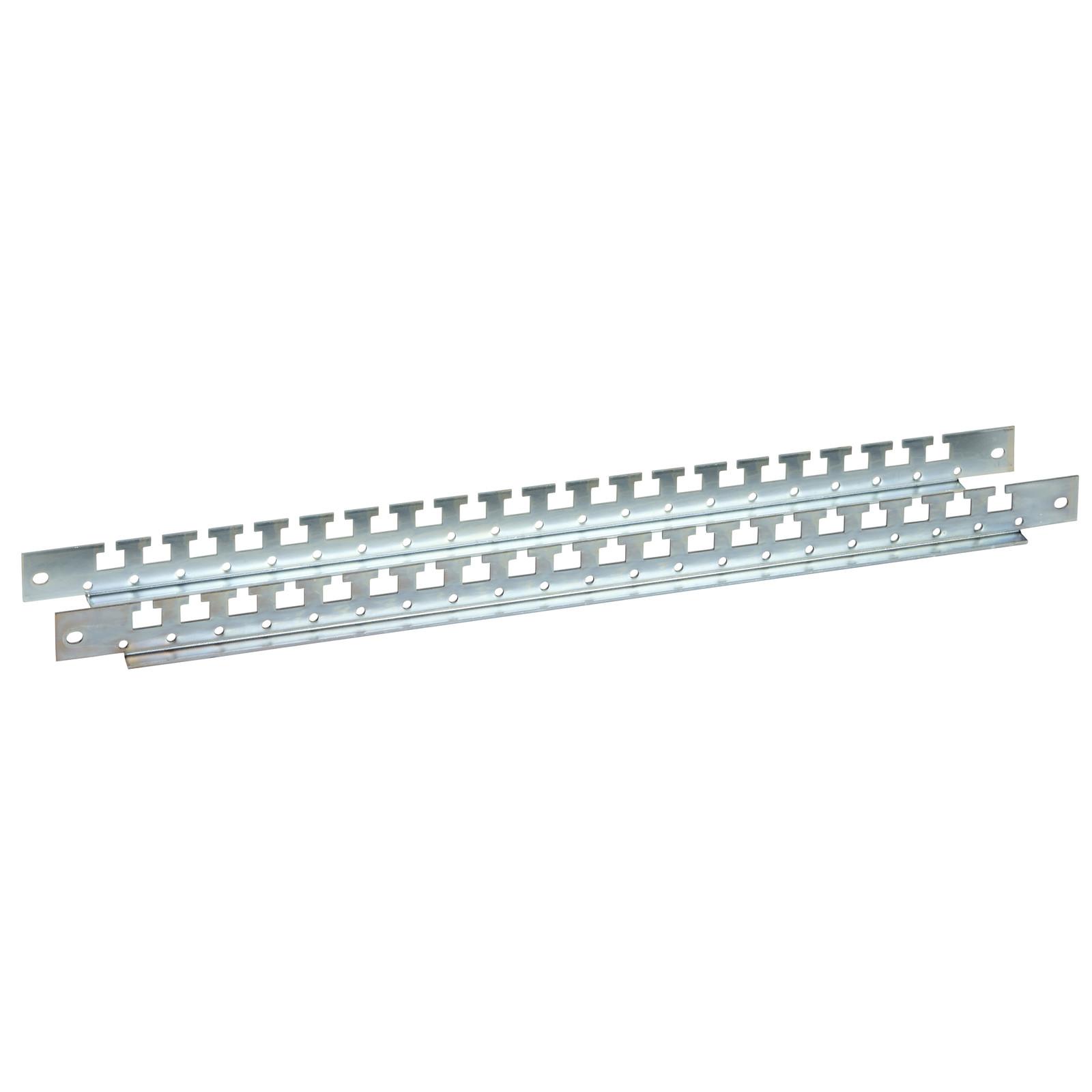 Cable guide crossrails for framework, PanelSeT SFN, Spacial SF, Spacial SM, for electrical enclosure W600mm , set of 2