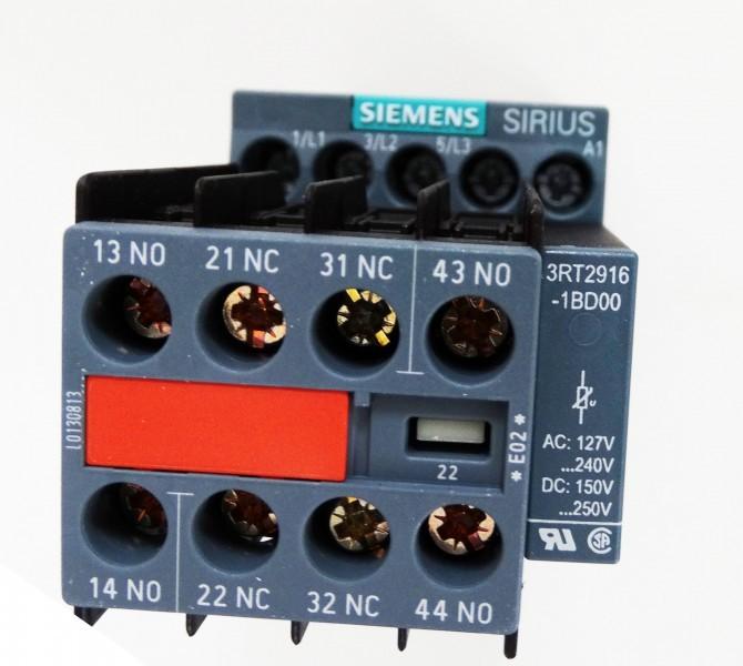 CONTACTOR S00 7A 230VAC 2NO/2NC SCRW