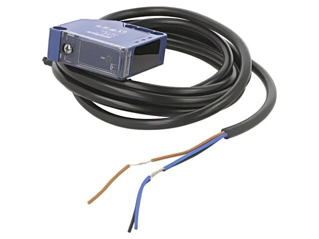 Photoelectric sensors XU, XUK, receiver, Sn 30 m, 12...24 VDC, cable 2 m