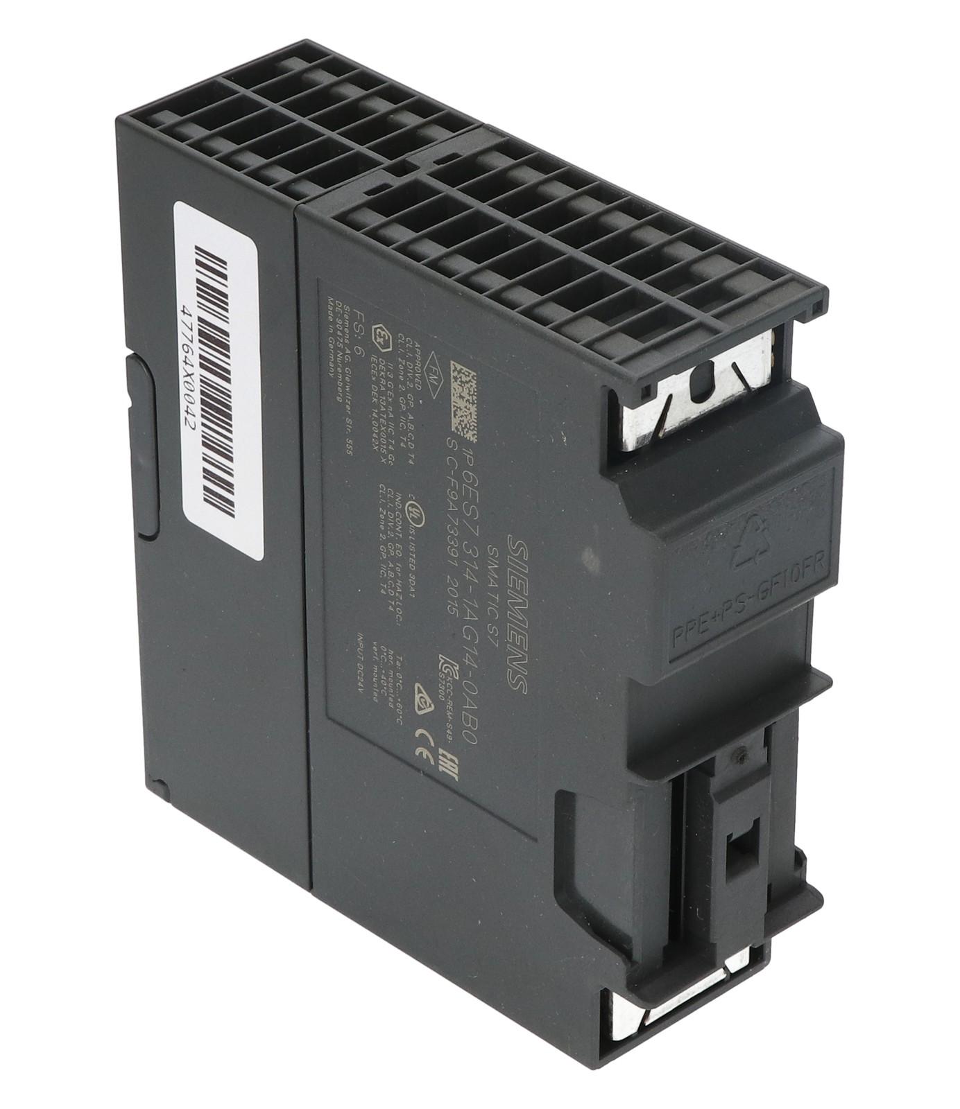 Module CPU314, 128 KB MMCRequired