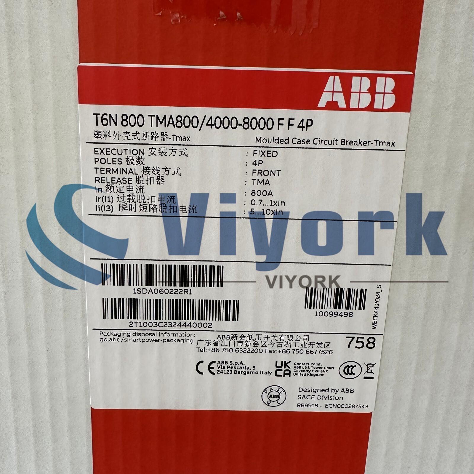 T6N 800 TMA 800-8000 4p F F InN=100%In
