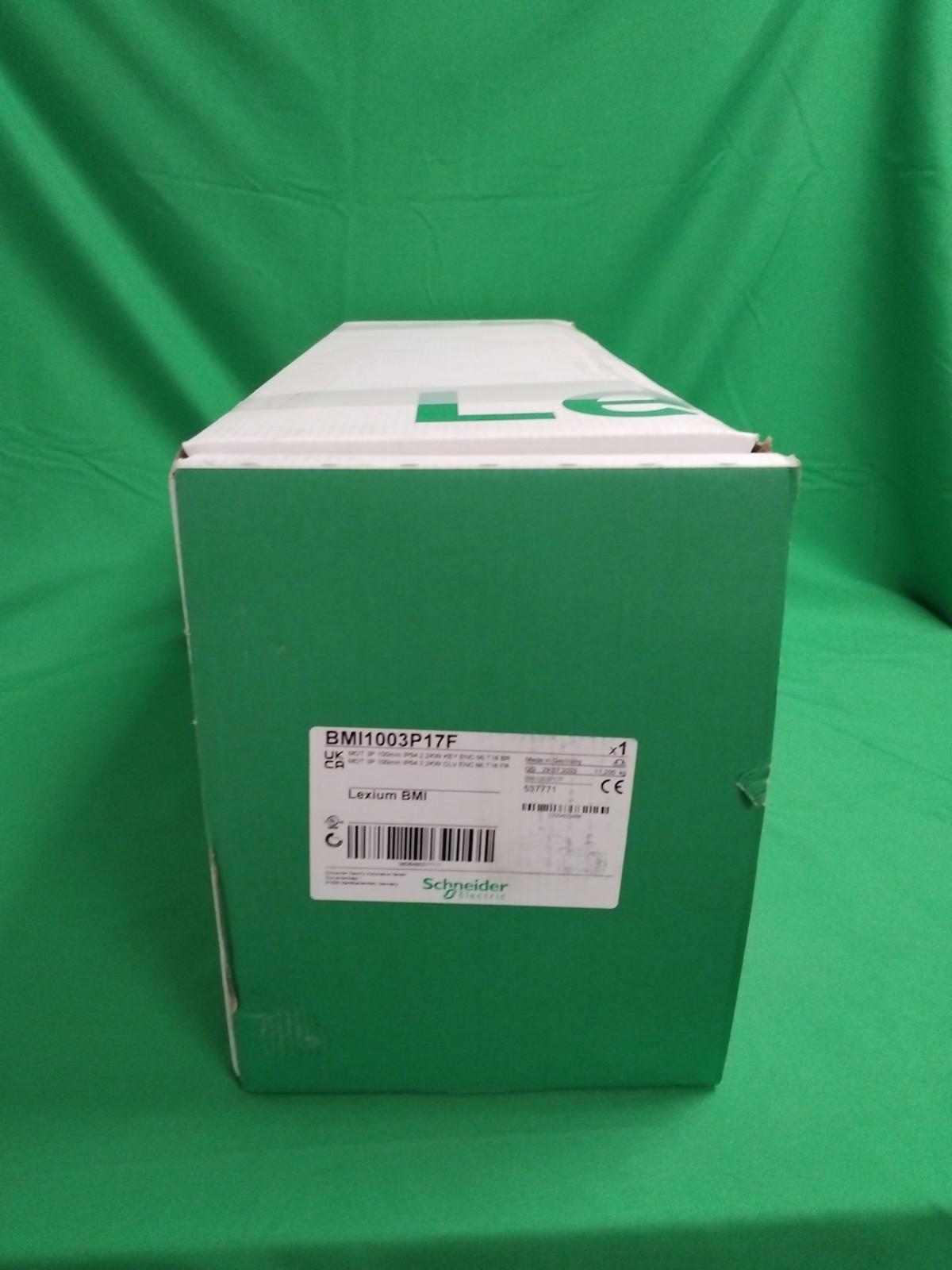 servo motor BMI 3-phase - keyed IP54 multiturn - 32768 p/t x 4096 t - brake