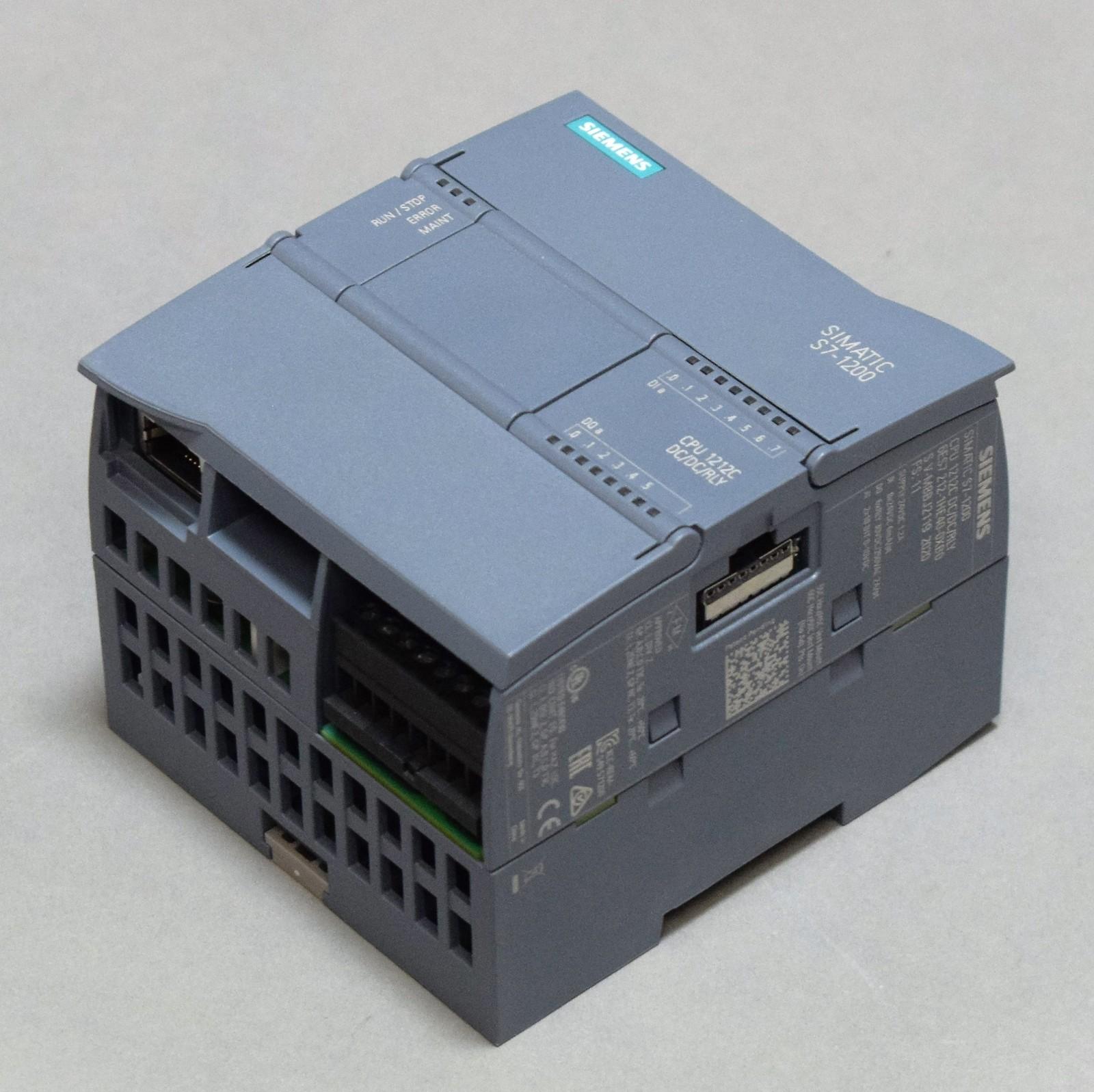 CPU 1212C, DC/DC/RELAY, 8DI/6DO/2AI